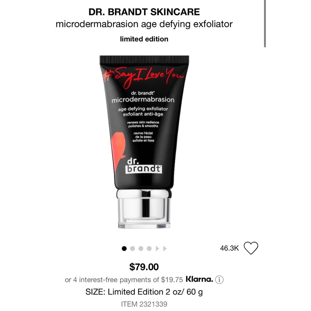 DR. BRANDT SKINCARE microdermabrasion